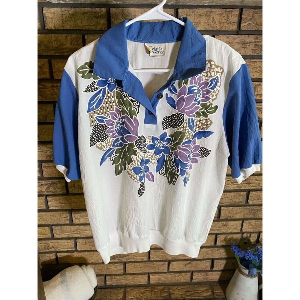 ‎Cristin Stevens Pull Over Blouse